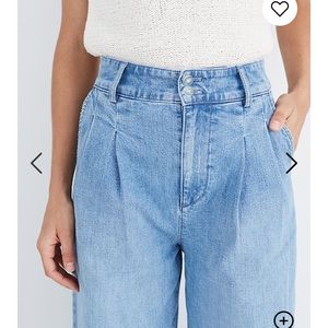 Madewell pleated kimono pants